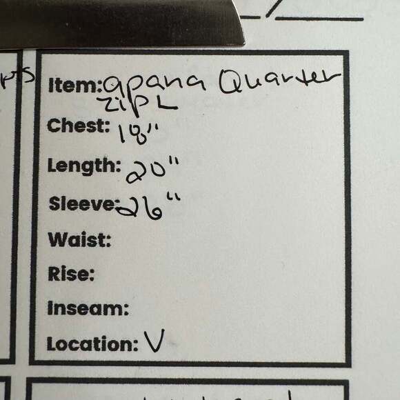 APANA Women's Burgundy Mauve Quarter Zip Pullover Zen Chaser Top Size L - Picture 7 of 7